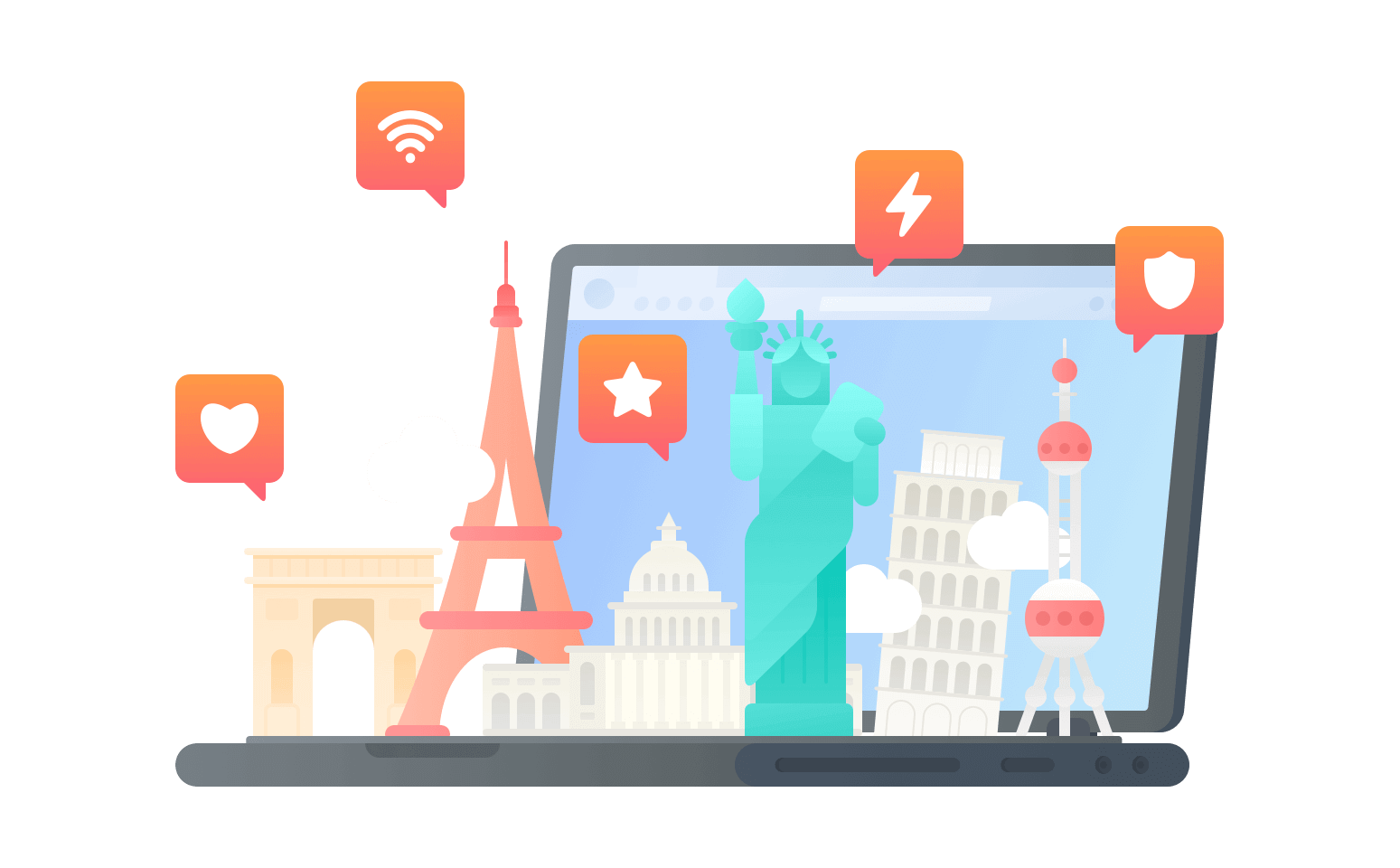 在图瓦卢连接到中国的代理 - 华人VPN